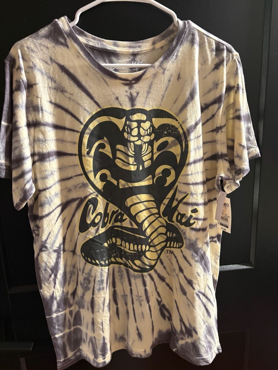 Fifth Sun Cobra Kai Tie Dye Graphic T-Shirt Size Large